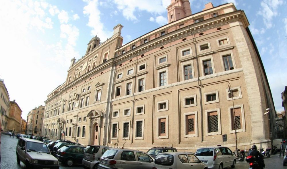 Roma, palazzo del Collegio romano sede del ministero della Cultura