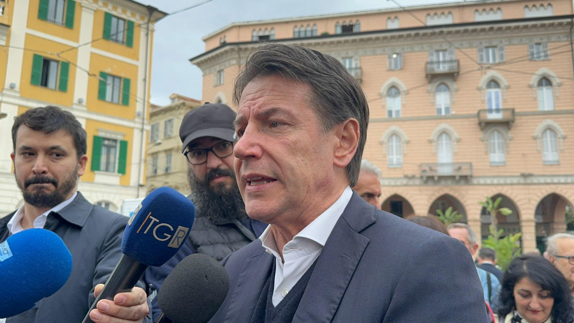 Giuseppe Conte foto Ansa