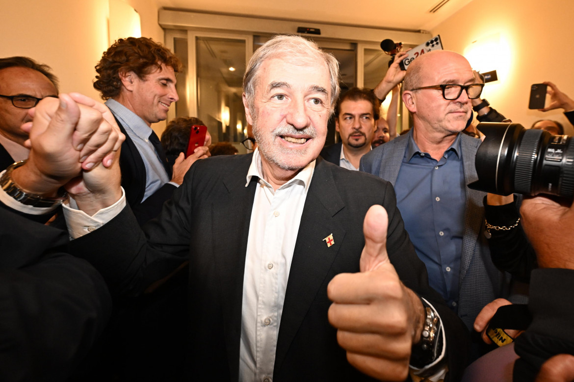 Il nuovo presidente della Regione Liguria, Marco Bucci foto Ansa