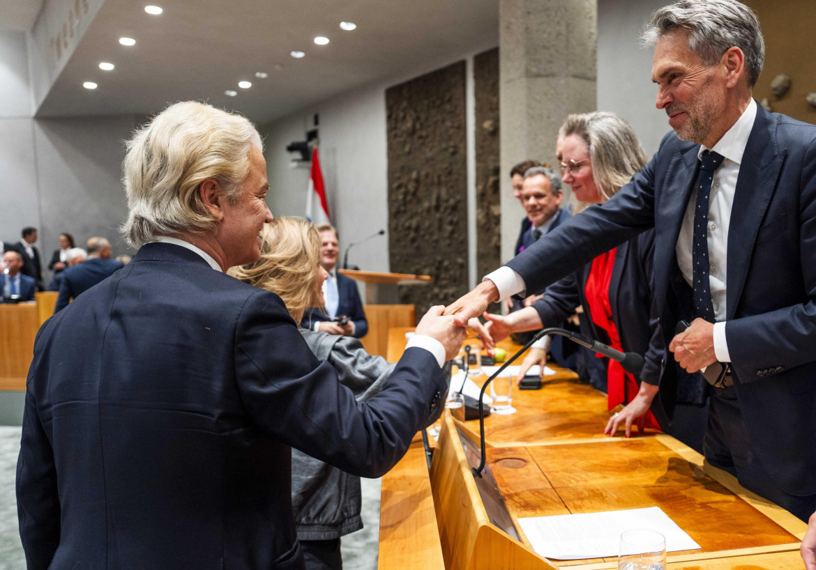 Il premier olandese Dick Schoof e Geert Wilders