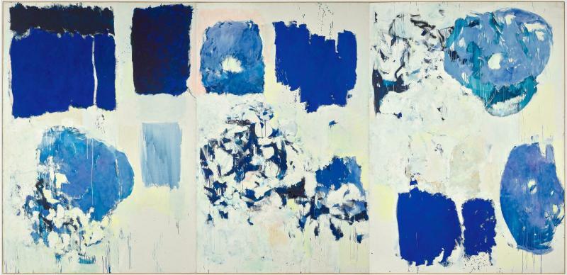 Il blu opaco di Joan Mitchell, e due scrittrici