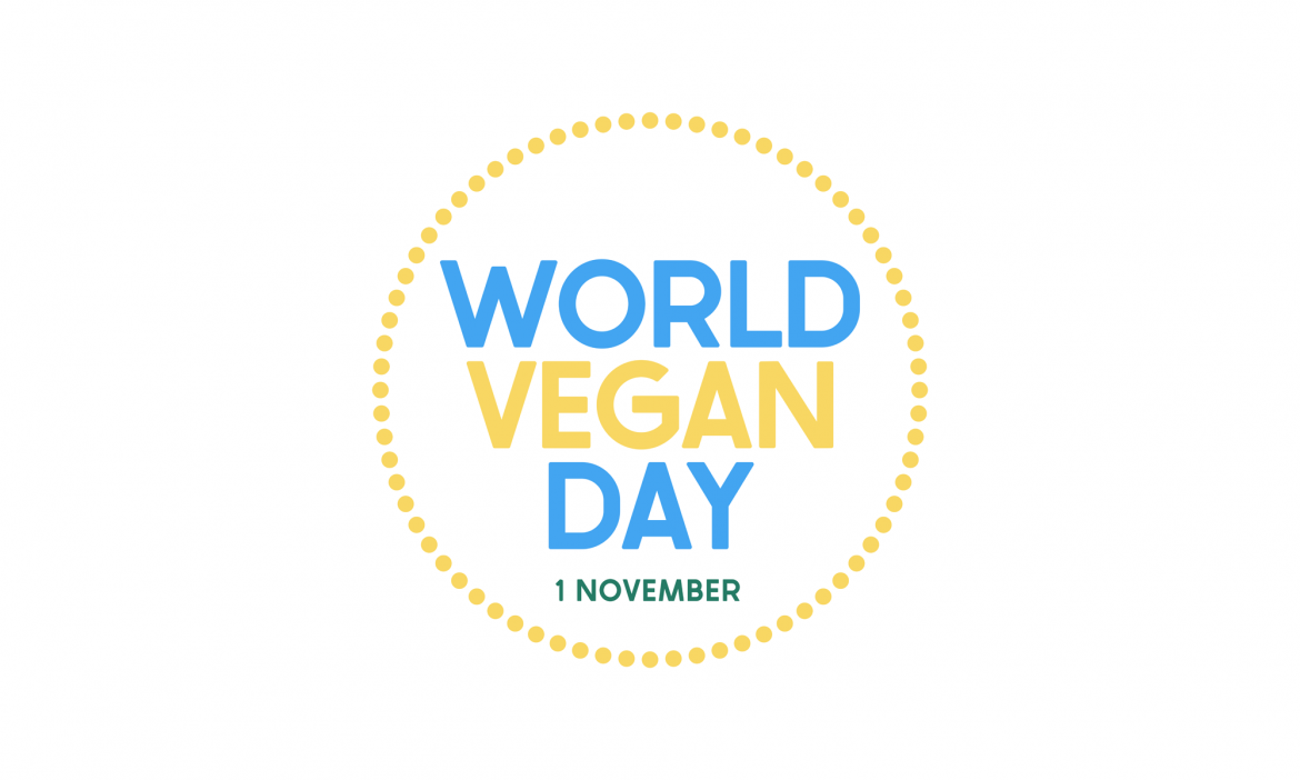 Il logo del World Vegan Day del 1 novembre