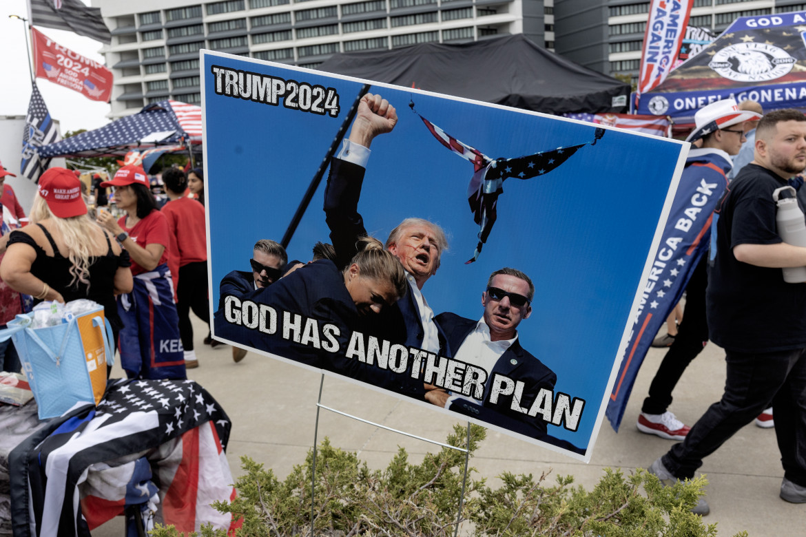 Sostenitori di Donald Trump ad un evento Maga a New York - foto GettyImage