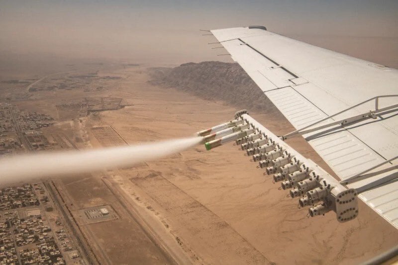 Esempio di cloud seeding foto X