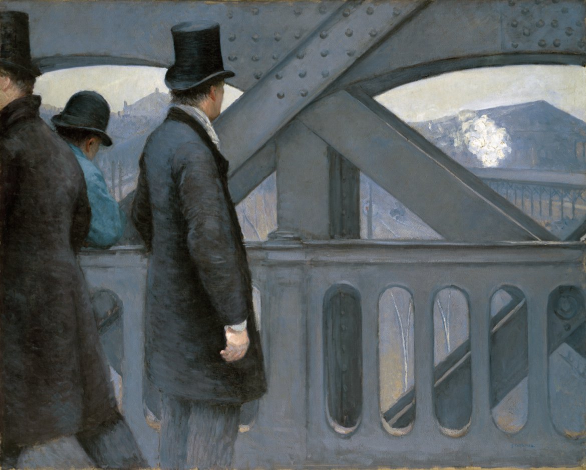 Gustave Caillebotte: «Le Pont de l’Europe»