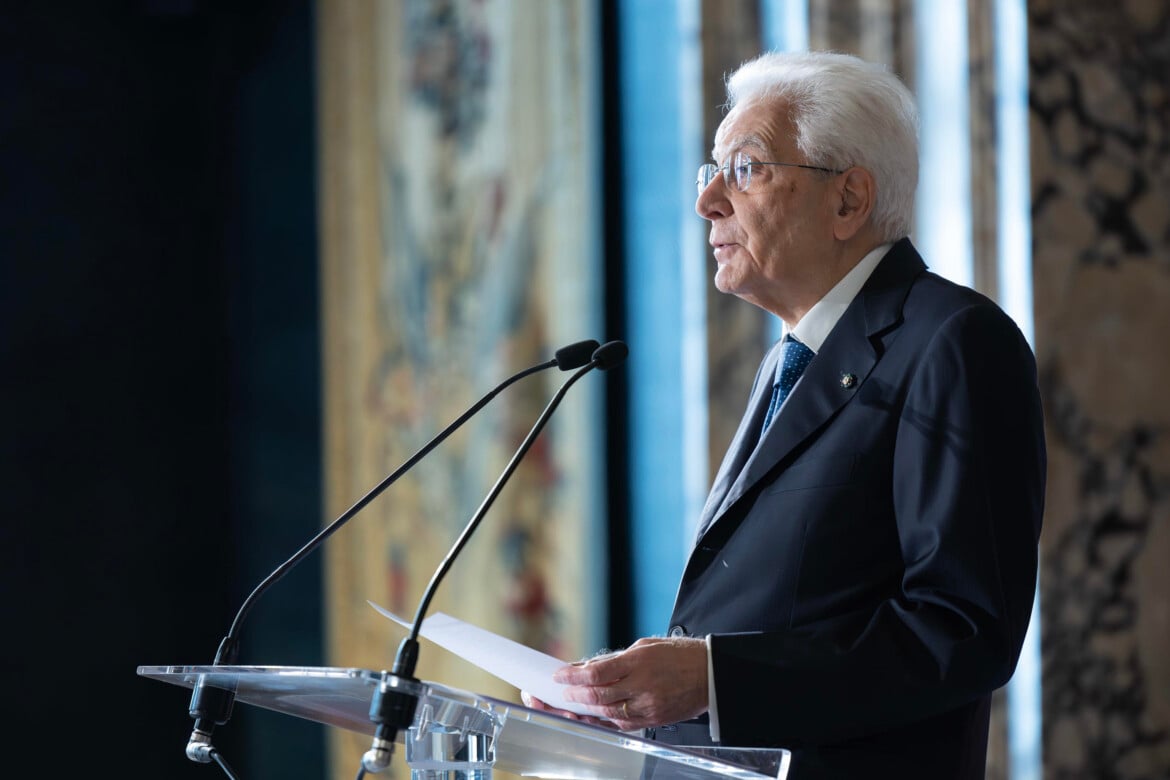 Il presidente della Repubblica Sergio Mattarella foto Francesco Ammendola