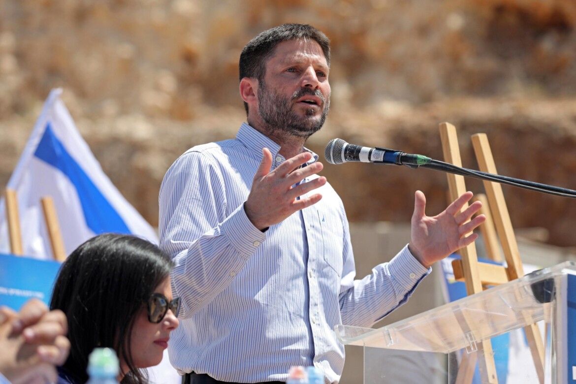 Bezalel Smotrich foto Ansa