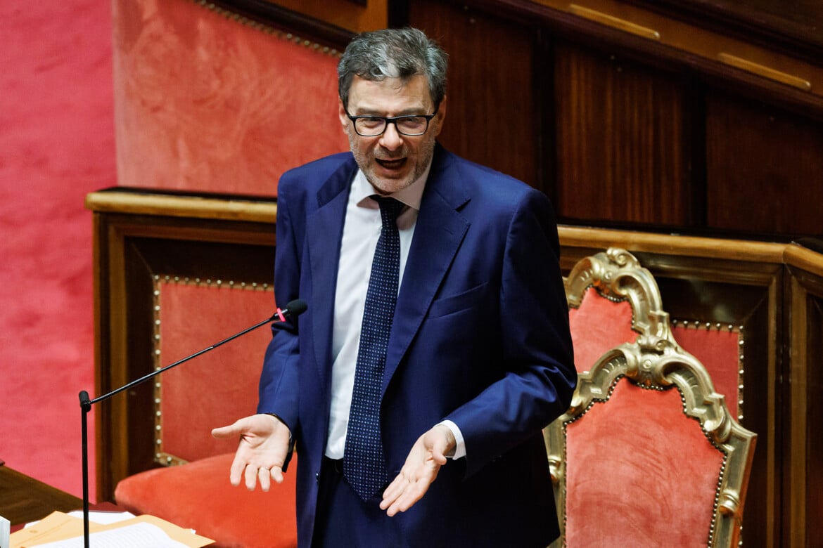 Giancarlo Giorgetti - foto LaPresse