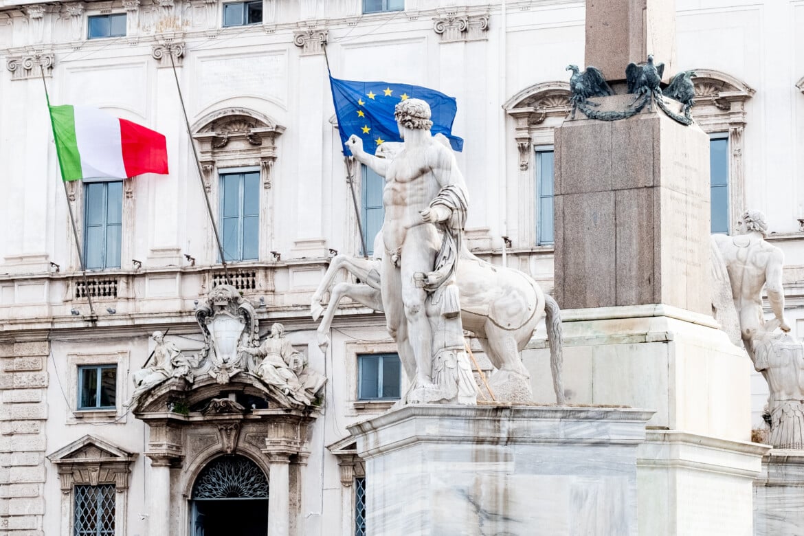 Il Palazzo della Consulta sede della Corte Costituzionale foto Mauro Scrobogna/LaPresse