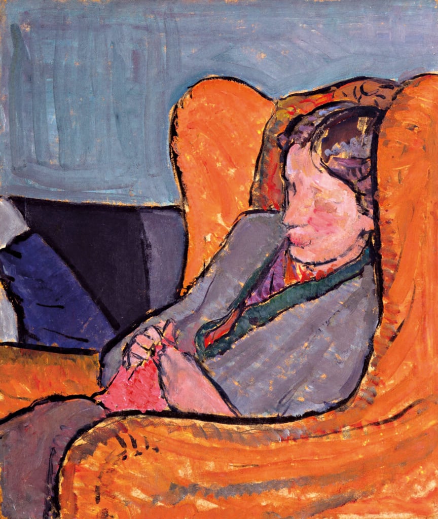 Virginia Woolf ritratta da Vanessa Bell, 1912