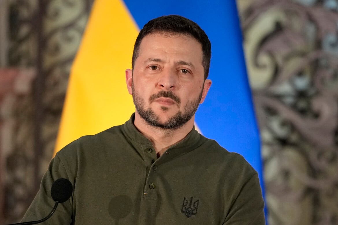 Il presidente ucraino Volodymyr Zelensky