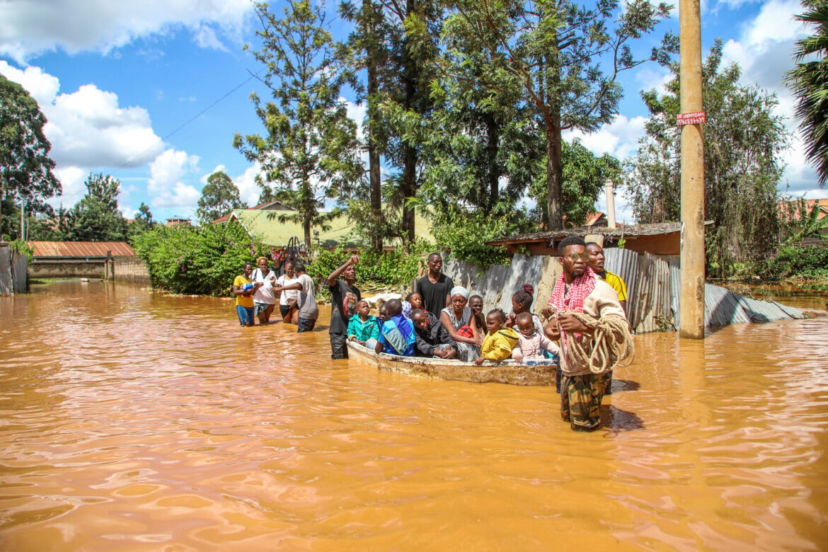 Inondazioni a Githurai, Nairobi, Kenya