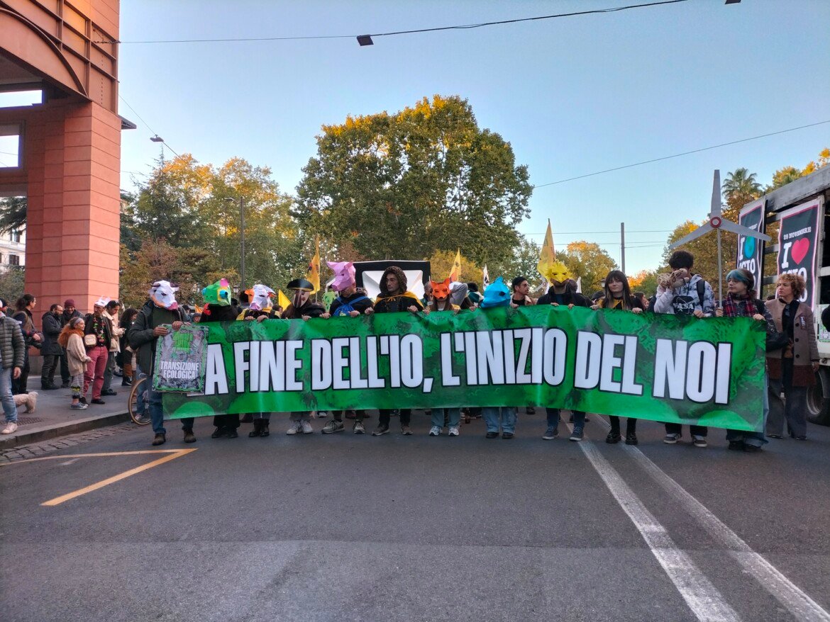 Climate pride a Roma, 16 novembre 2024