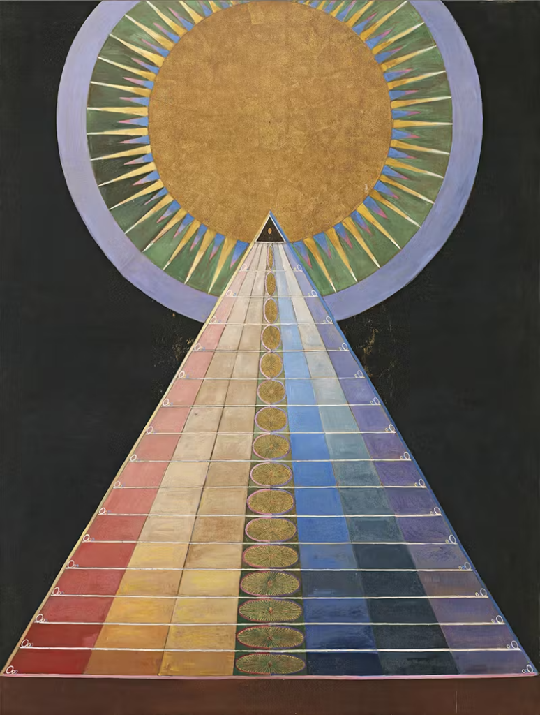 Hilma af Klint, «Retablo, Retablos, Grupo X, No. 1», 1915