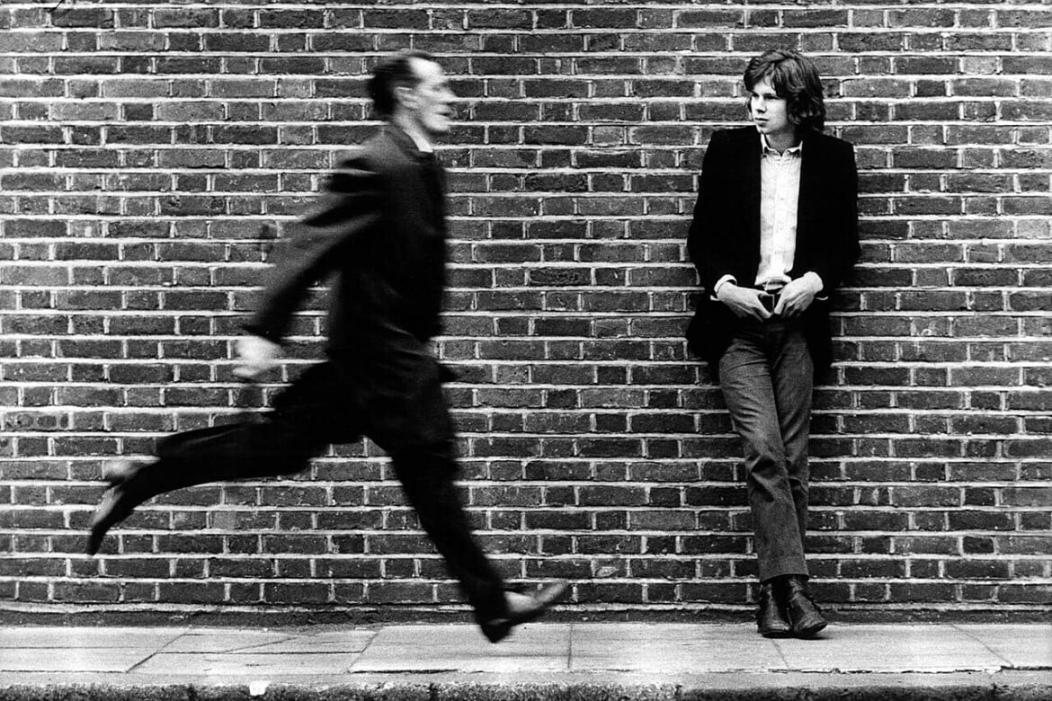 Nick Drake in un noto scatto di Keith Morris