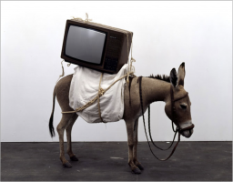 Cattelan donkey