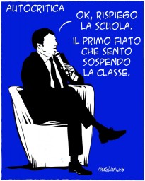 renzi intervista scuola