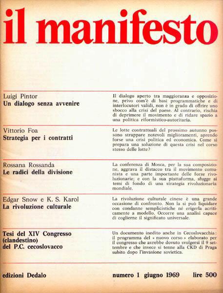 Il primo editoriale: Siamo di fronte ad una fase nuova