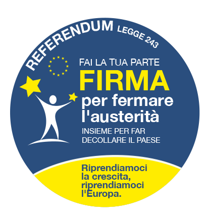 No fiscal Compact, oggi a Roma la raccolta firme per il referendum