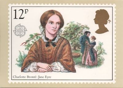 charlotte bronte stamp 1980