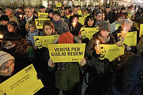 La famiglia Regeni alla Farnesina il 7 ottobre