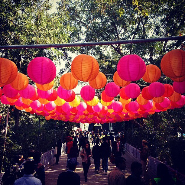 India, Jaipur, Festival delle Letterature @junkoterao
