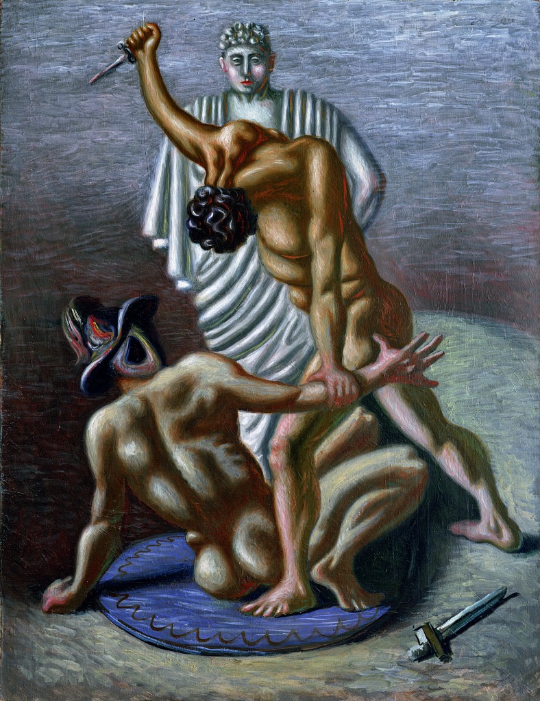 Giorgio de Chirico, Gladiatori, 1935