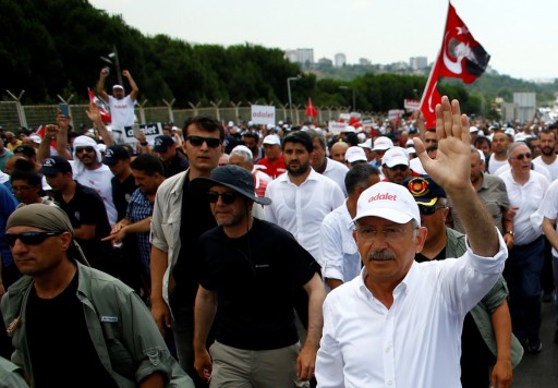 Il leader del partito repubblicano Kemal Kilicdaroglu (Foto Reuters)