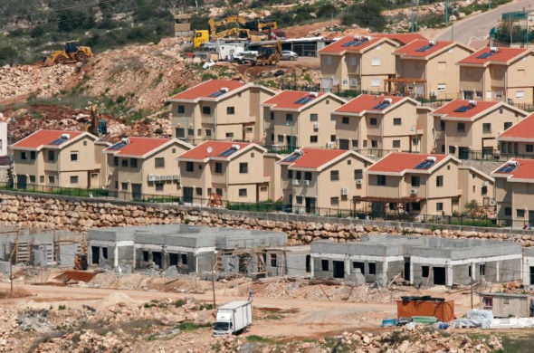 Una colonia israeliana alla periferia di Gerusalemme Est