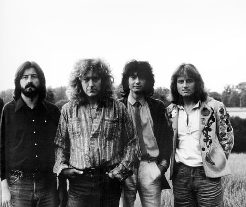 Led Zeppelin, volo finale