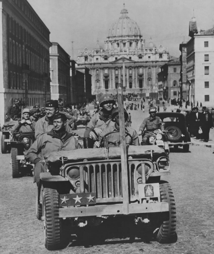 Soldati USA, Generale Clarck. Liberazione di Roma, 4 Giugno 1944