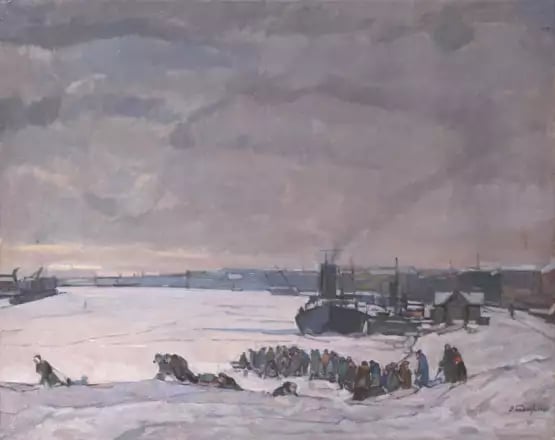 Nikolaj Timkov, «L’assedio di Leningrado», 1984