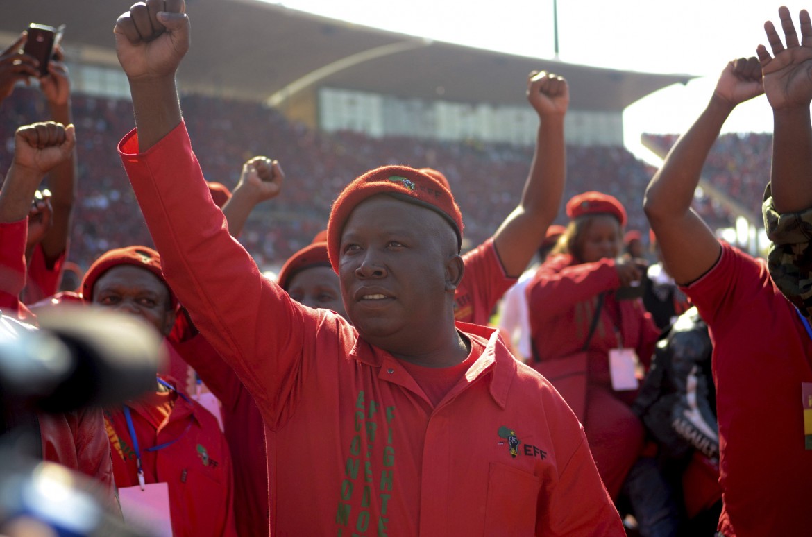 Salario minimo e nazionalizzazioni, la sfida di Malema