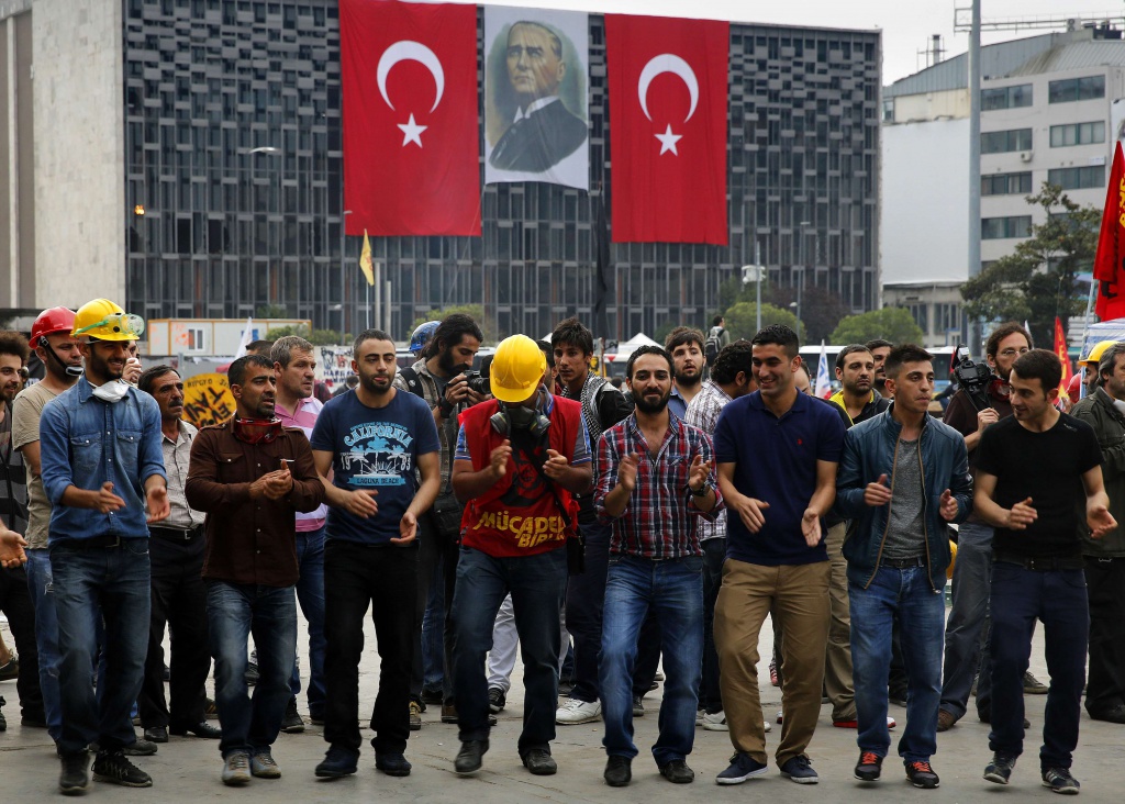 La lunga marcia degli occupy turchi