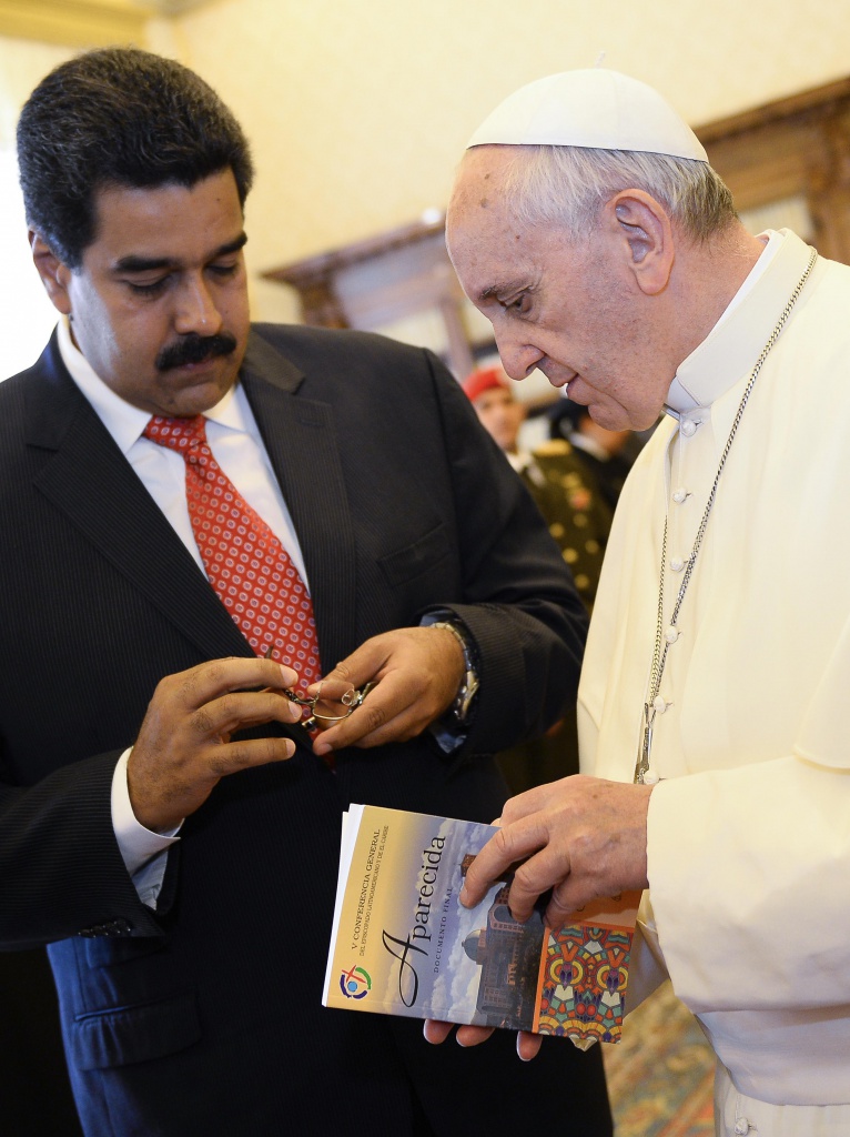 Maduro a Roma incontra il Papa La Fao: «Avete sconfitto la fame»