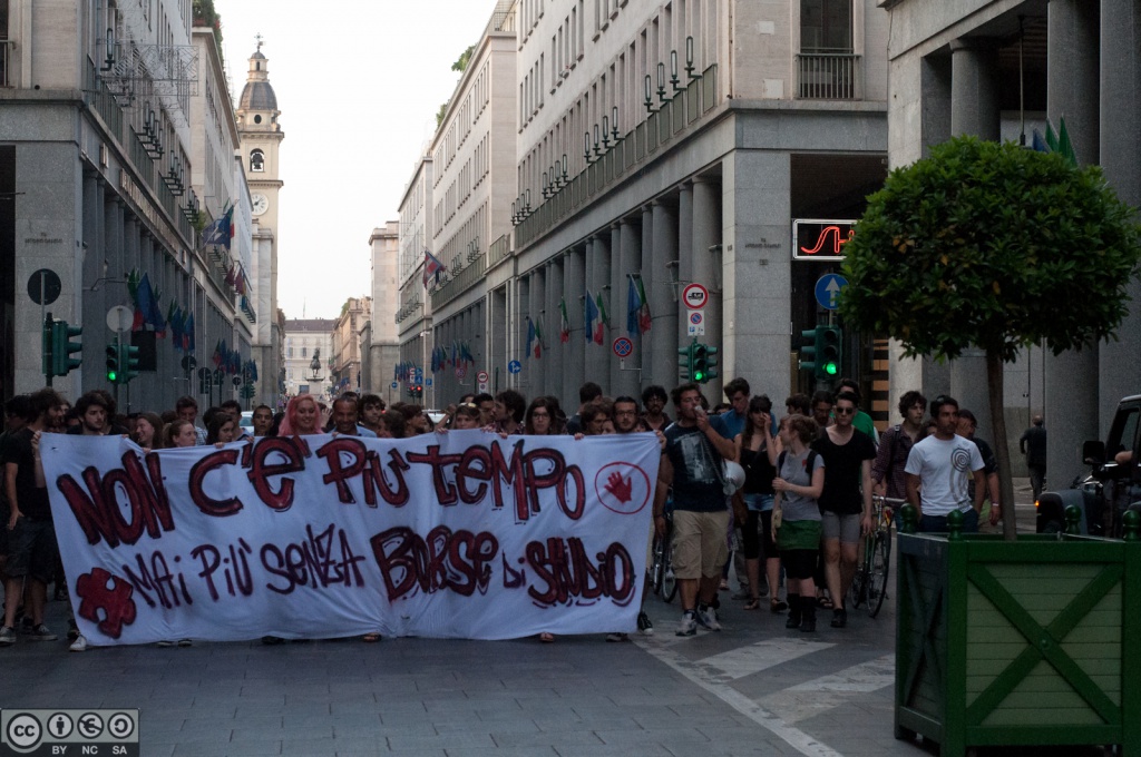 Torino, mobilitazione permanente degli universitari