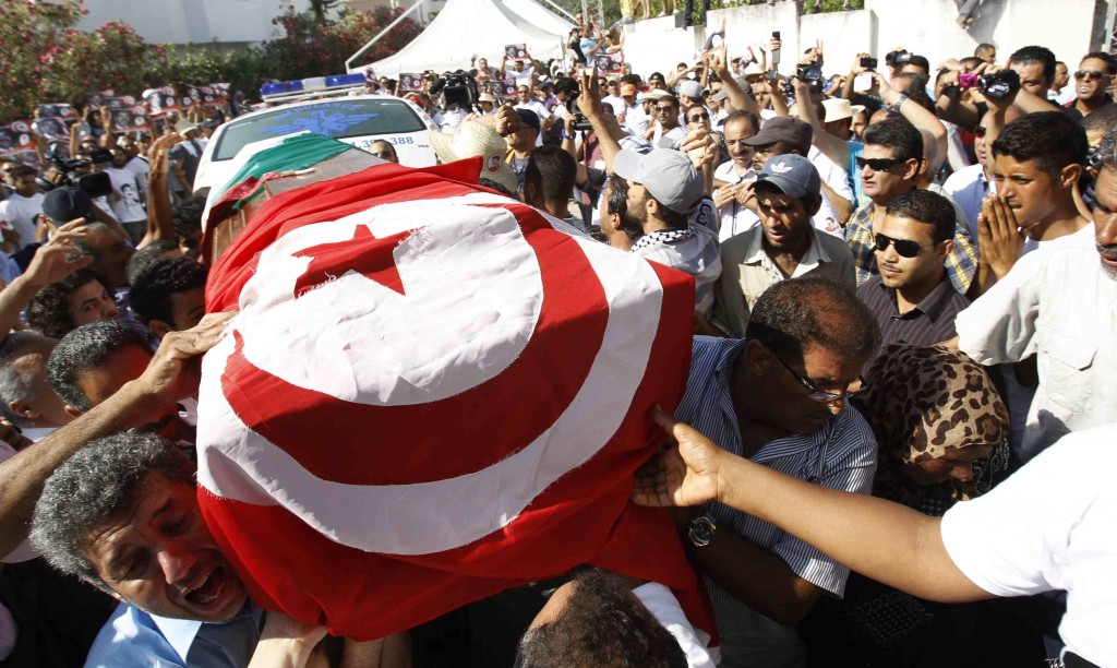 Un funerale anti Ennahdha