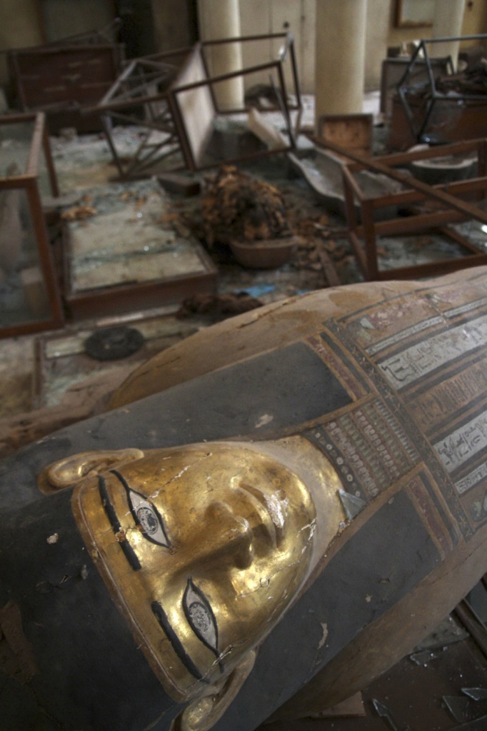 Il museo egizio di Mallawi,  un tesoro ridotto in macerie
