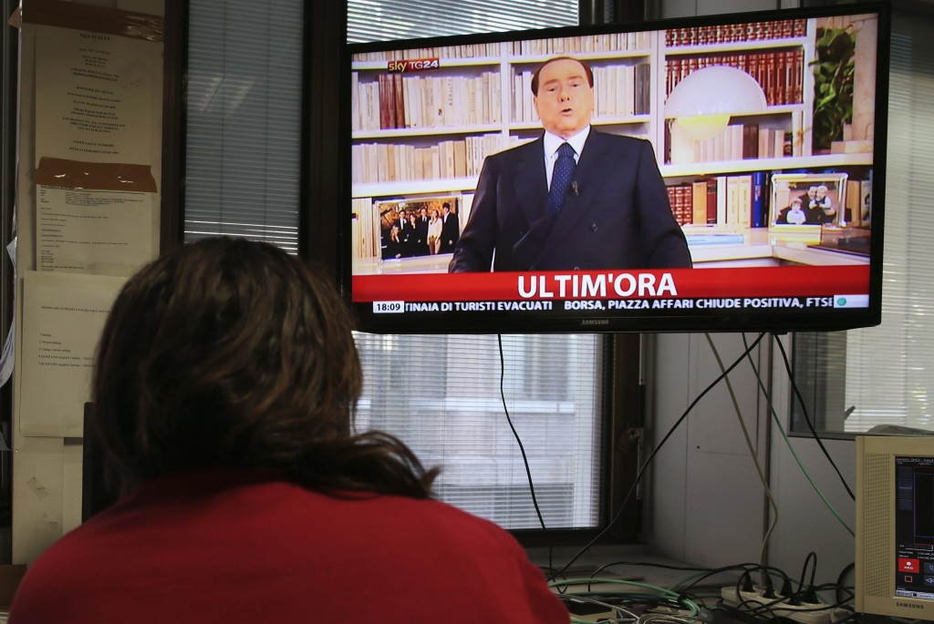 Berlusconi e le amnesie della tv