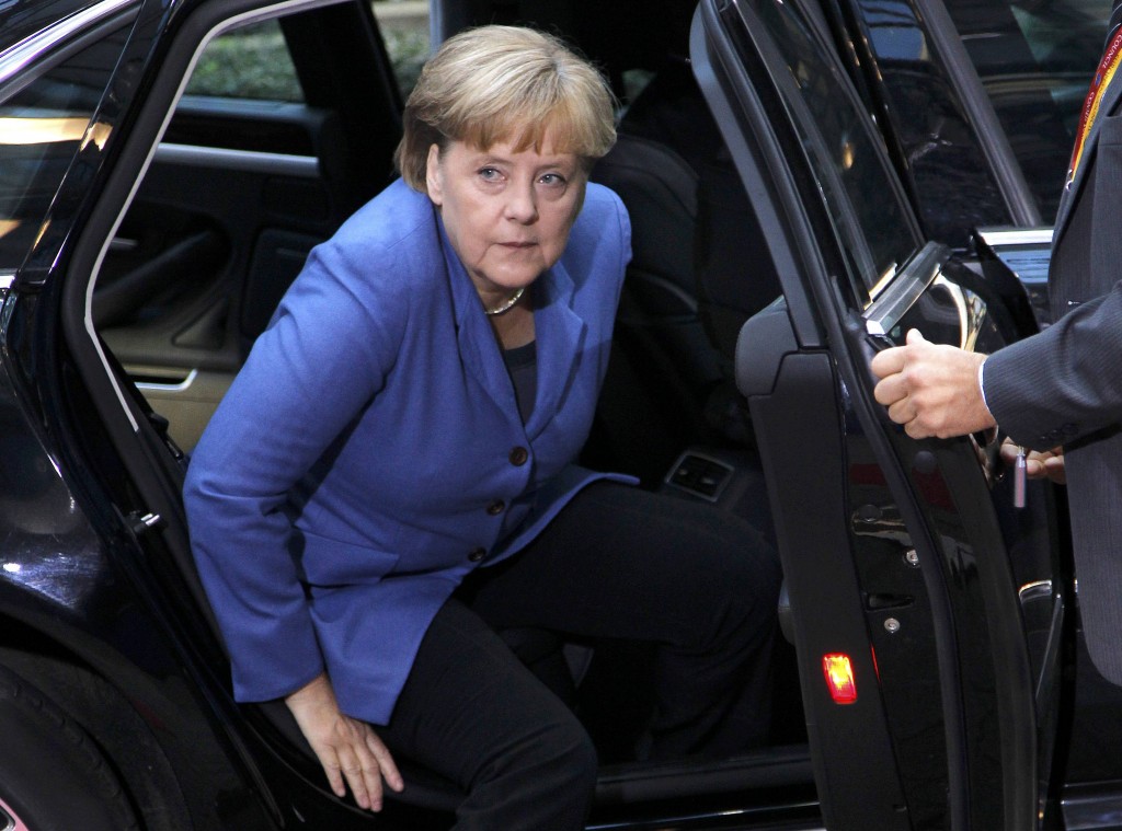 Angela Merkel targata Bmw
