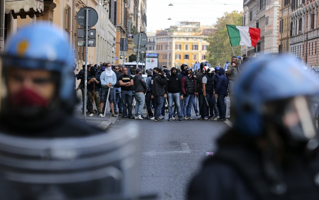 6manifestazione roma corteo 19o ottobre reuters