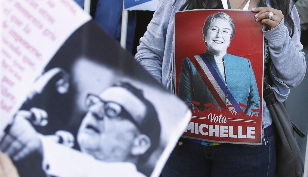 Michelle Bachelet la superfavorita