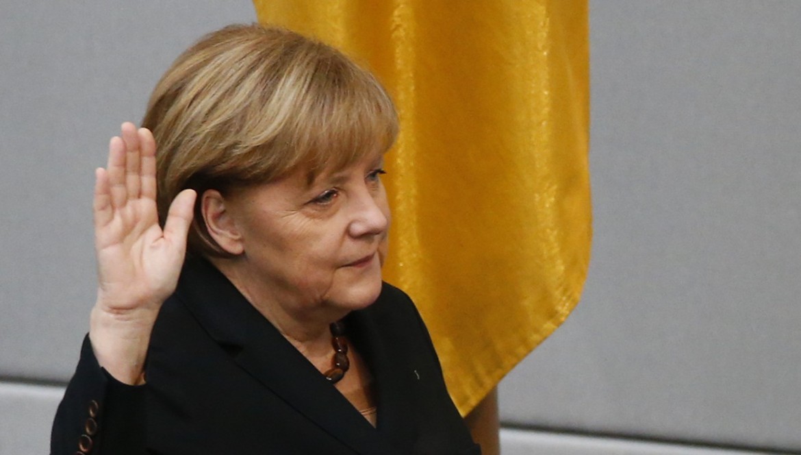 Angela Merkel giura per la terza volta