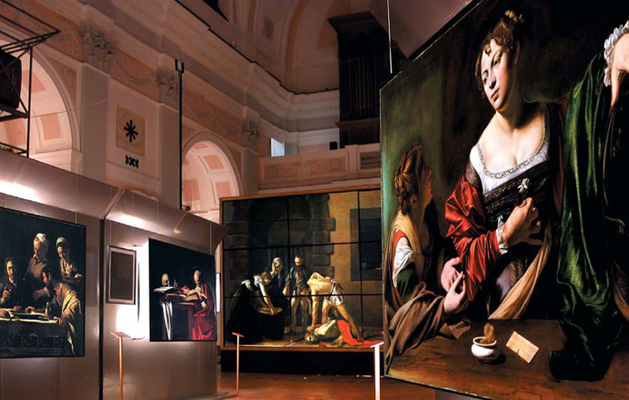 Caravaggio e Raffaello affogati in un babà al rum