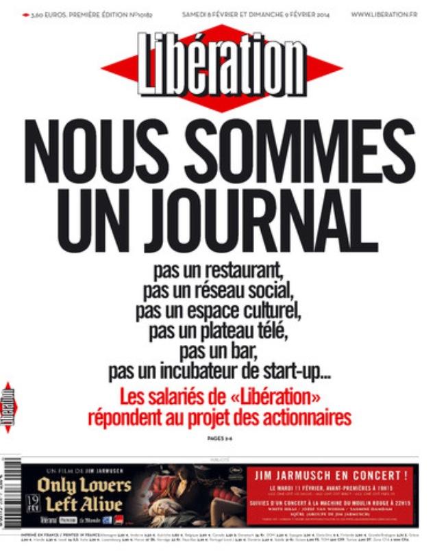Rivolta a Libération, «siamo un giornale non un marchio»