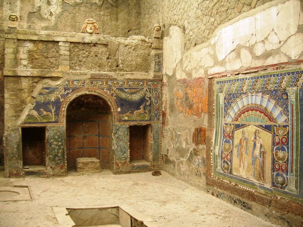 Pompei funebre, rubata Artemide