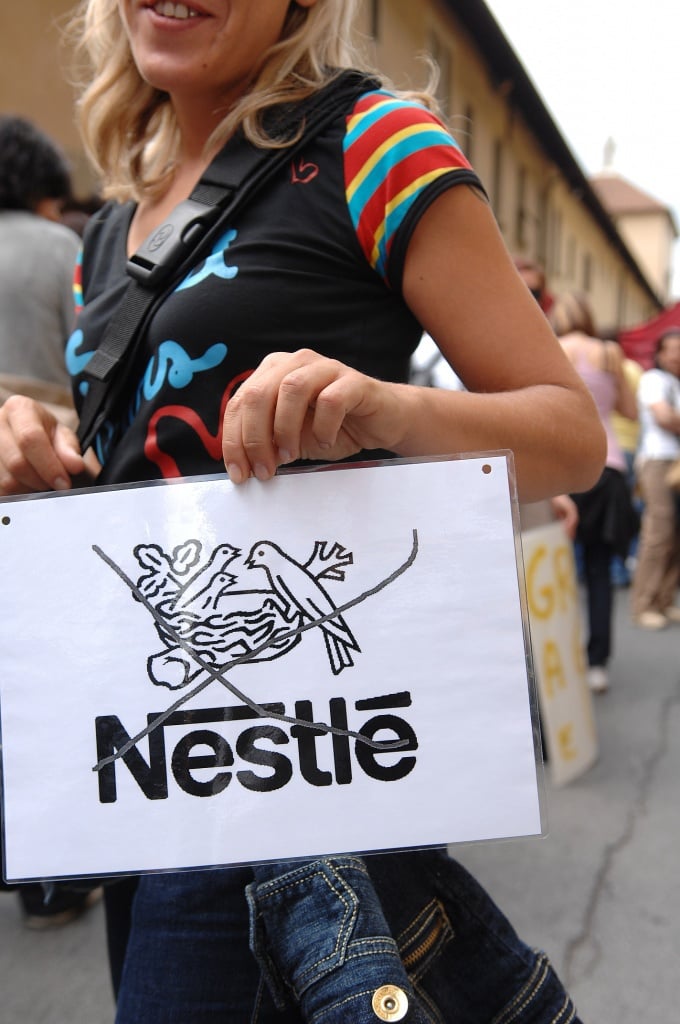 Baci amari alla Nestlé