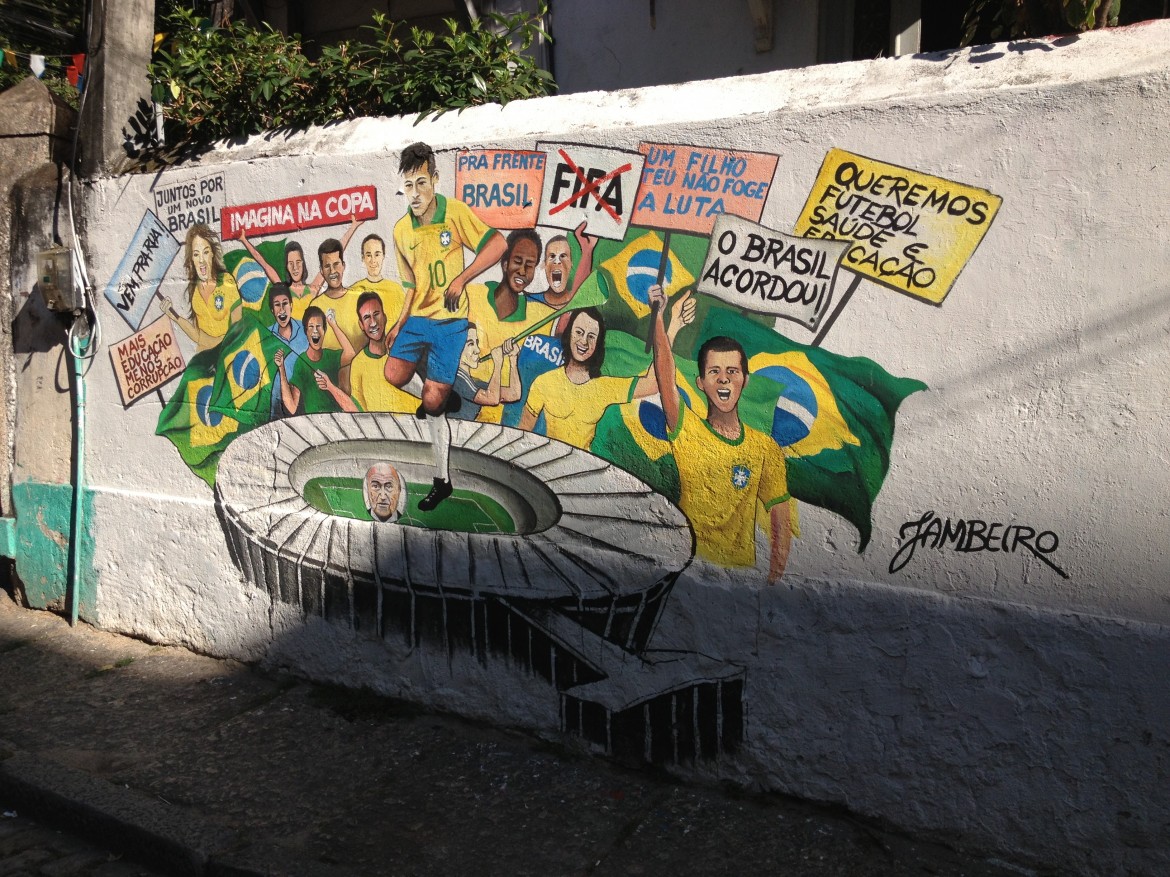 Un mese di futebol, amore e rabbia (scusa Neymar)… Il fuorigioco più bello del mondo
