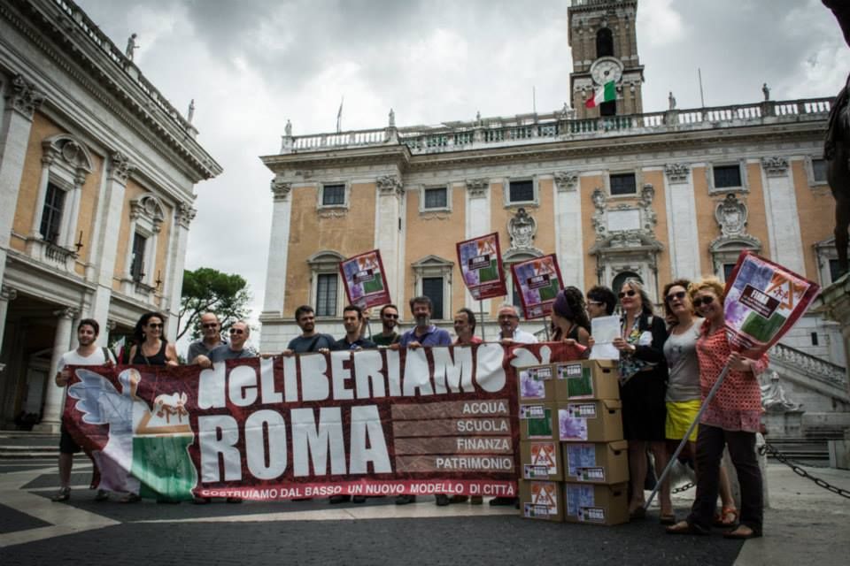 Roma, 37 mila firme per la città dei beni comuni