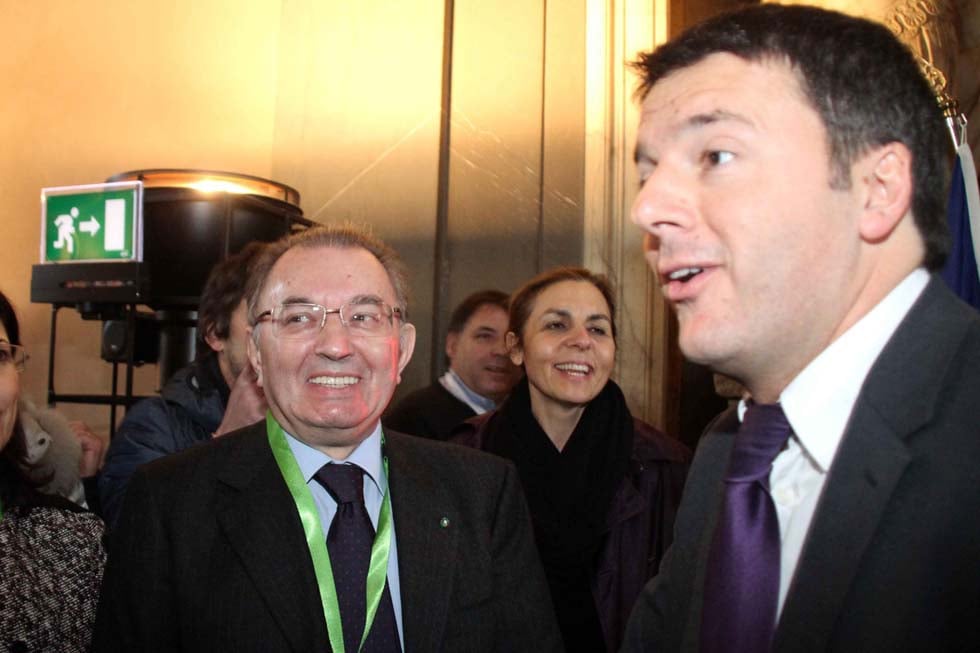 Squinzi: «Renzi, tu realizzi i miei sogni»